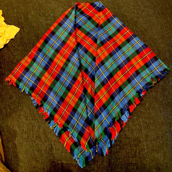 Plaid Scarf/Shawl - Picture 2 of 4